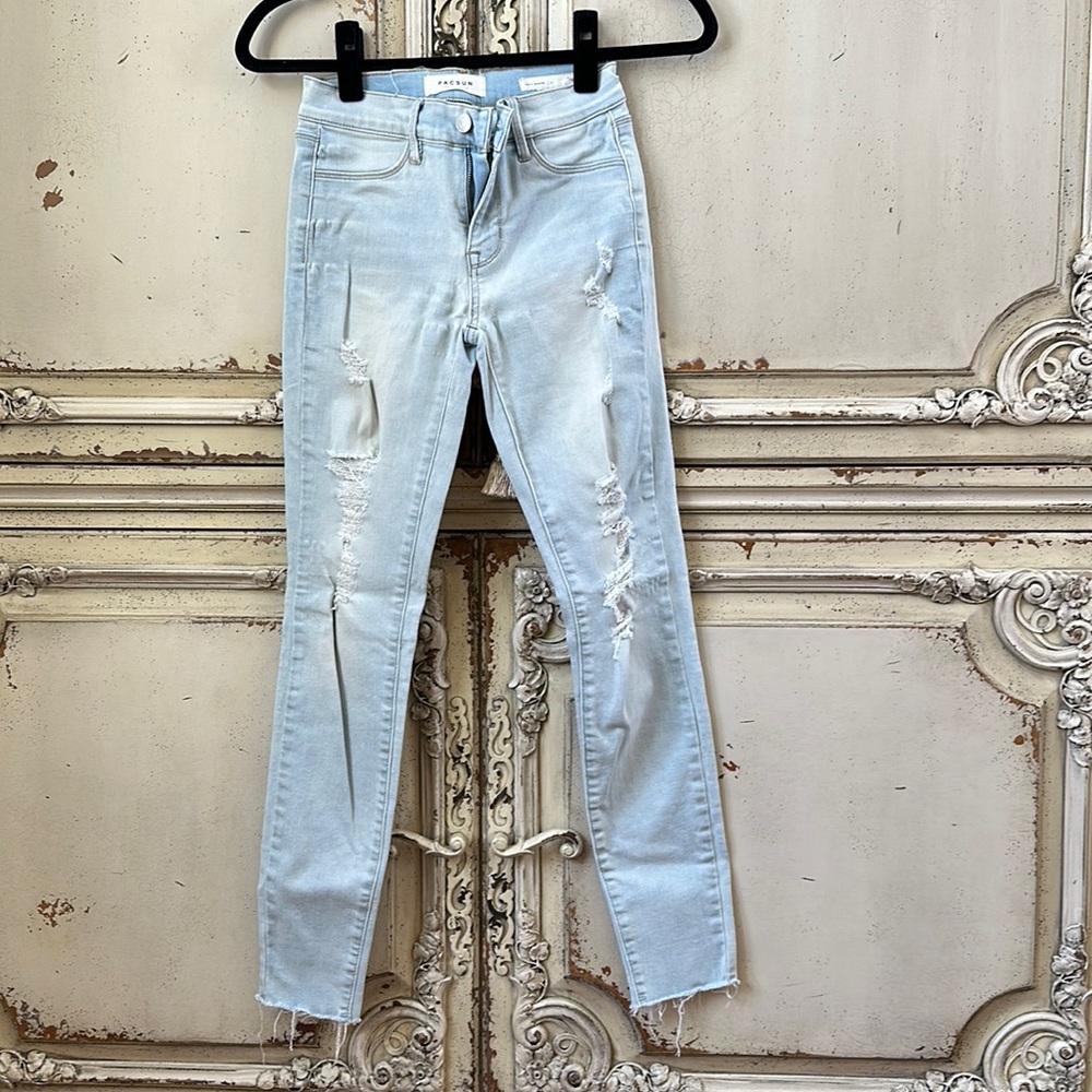 Super stretch ankle jeggings